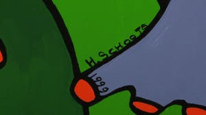 Hans Schoots - Acryl op doek, Zonder titel - Ingelijst (Groot) kopen? Bied vanaf 1!