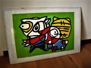 Jean Pierre Voogt - Amsterdam 2001 - E.A. exemplaar - "My crazy Family" gesigneerd met opdracht kopen? Bied vanaf 20!