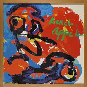 Karel Appel - Zeefdruk, De Tovenaar + Schilderskist! kopen? Bied vanaf 1!