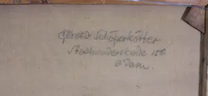 Gerard Schaperkotter - Olieverf op doek, Herfst in het Thyssepark Amstelveen - Ingelijst kopen? Bied vanaf 250!