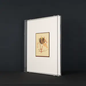 Panamarenko - Gesigneerd, Archaeopterix - Unieke vogel door Panamarenko in plexi showcase kopen? Bied vanaf 590!