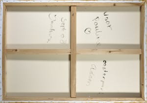 Justus Donker - Acryl op doek, Oosterpark Amsterdam (Groot) kopen? Bied vanaf 150!