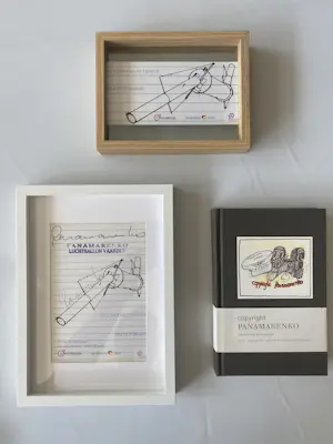 Panamarenko - Lot diverse hand-gesigneerde uitnodigingen + extra kopen? Bied vanaf 500!