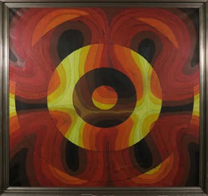 Kees Rademaker - Olieverf op doek, Kijk door je ooghaar - Ingelijst (Zeer groot) kopen? Bied vanaf 1!