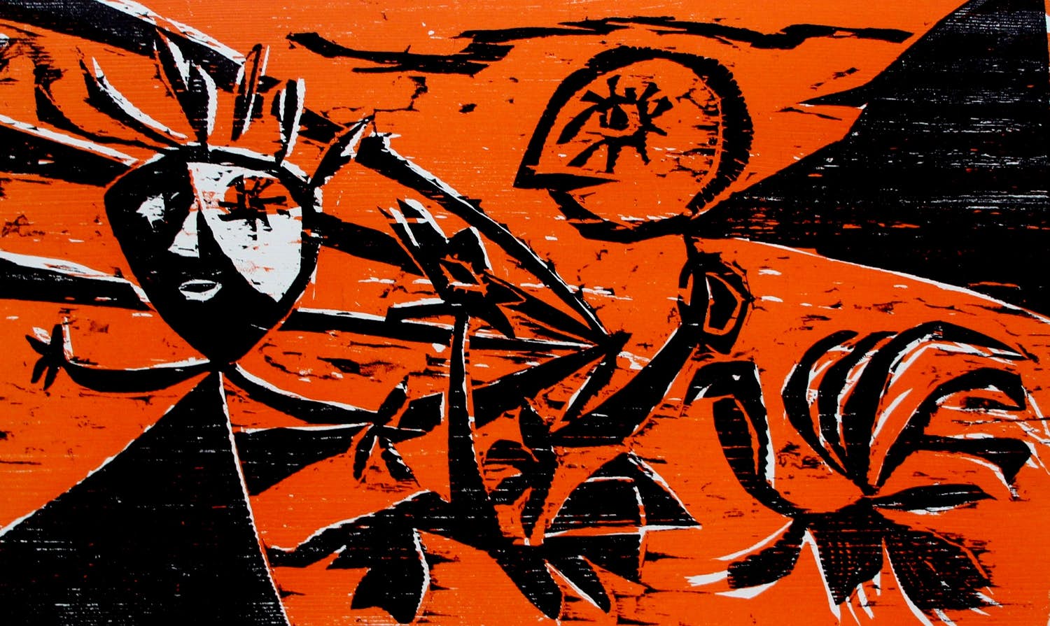 Gust Romijn - Litho - 1953 verkocht voor € 45!