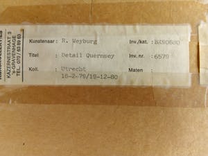 Rolf Weijburg - Ets met gemengde techniek uit 1980. kopen? Bied vanaf 50!