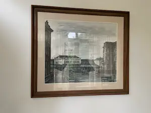 Charles J. Kemper - Stadsgezicht van station Hollands Spoor Den Haag kopen? Bied vanaf 75!