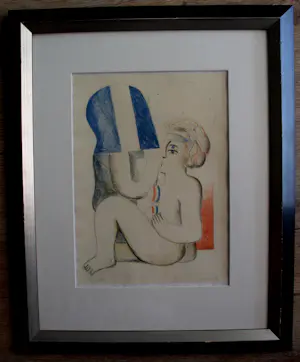 Horst Antes - Federzeichnung: Pontifikalamt kopen? Bied vanaf 275!