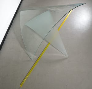 Winnie Teschmacher - "Zwolsche" - Glas en perspex, Geometrisch abstract object kopen? Bied vanaf 1!
