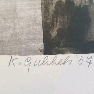 Klaas Gubbels - Kan, fruitschaal met peer, nieuw luxe ingelijst kopen? Bied vanaf 495!