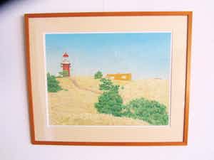 Frans Room - Vlieland met vuurtoren verkocht voor € 65!