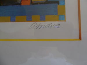 Clemens Briels - Zeefdruk. titel,"Que Lindo Zapatos Roja". kaufen? Bieten Sie von 110!