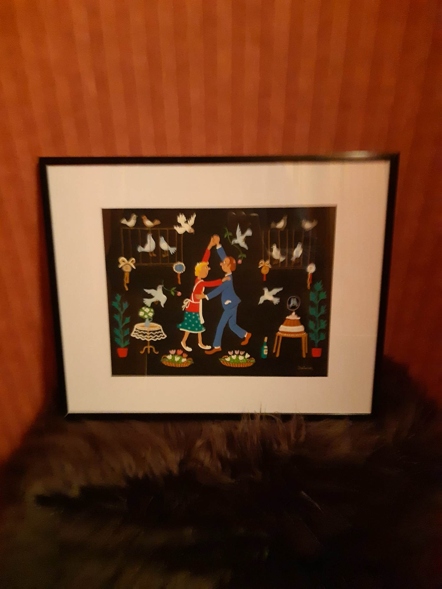 Marie Louise Batardy - geboren in Brussel in 1943 Dansend koppel tussen de fu kopen? Bied vanaf 50!