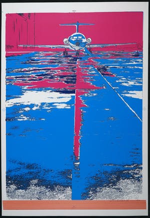 Henk van der Vet - Zeefdruk, Zonder titel kopen? Bied vanaf 1!