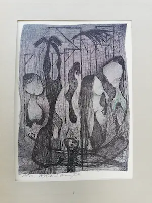 Harry van Kruiningen - Compleet portfolio met 8 gesigneerde litho's 'het lied van van Heer Halewijn kopen? Bied vanaf 200!