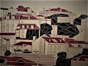 Niet of onleesbaar gesigneerd - Portugal 1984 - Unica Lithografie (1/5) "Lissabon Lisboa" gesigneerd kopen? Bied vanaf 1!