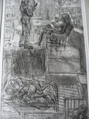 Frits Lindeman - Ets, Titel. " Dag en nacht ". kopen? Bied vanaf 15!