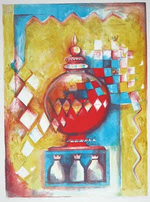 Marianne Aulman - Litho, King and castle VIII kopen? Bied vanaf 1!