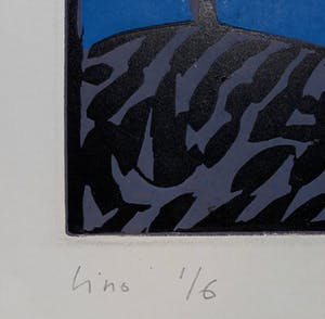 Willem Snitker - Don Quichot, linosnede kopen? Bied vanaf 60!