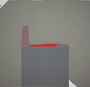 Hans Landsaat - Zeefdruk, Zonder titel kopen? Bied vanaf 35!