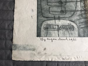 Jan Montyn - Compositie 1961 kopen? Bied vanaf 140!