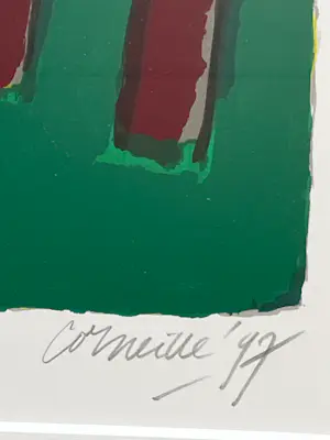 Corneille - Vrouw en vogel (annunciatie?) kopen? Bied vanaf 250!