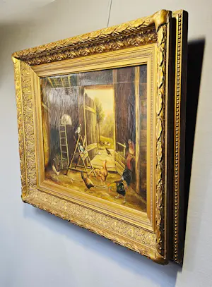 Wilhelmus Albertus Lammers - Stalinterieur met Pluimvee kopen? Bied vanaf 400!