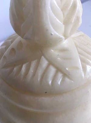 Niet of onleesbaar gesigneerd - Kristallen pot met deksel kopen? Bied vanaf 10!