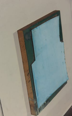 Niet of onleesbaar gesigneerd - Gemengde techniek, Zonder titel - Ingelijst kopen? Bied vanaf 1!