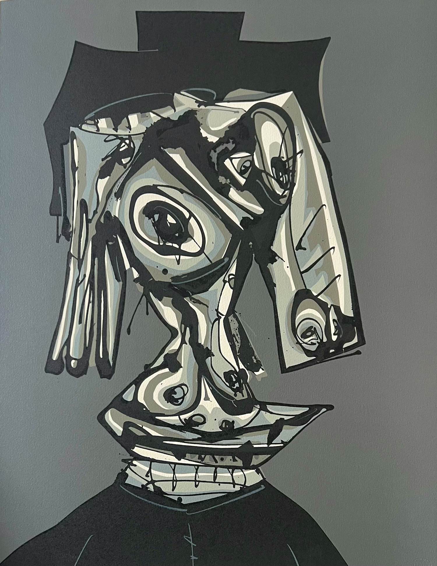Antonio Saura - Portret van Dora Maar - Dora Maar Visitada III - Atelier Clot, Bramsen & Co 1986 kopen? Bied vanaf 1800!