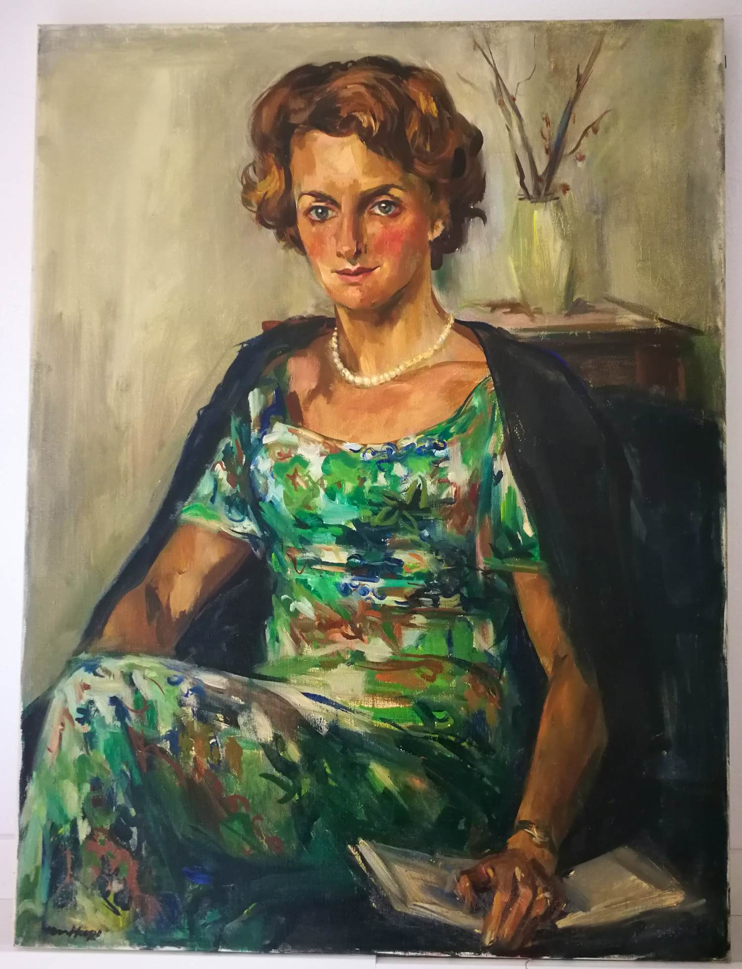 Bob ten Hoope - Portret. Dame. verkocht voor € 99!