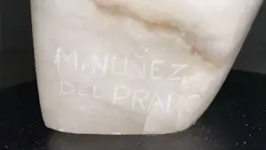 Marina Nuñez del Prado - Abstracte compositie met prachtige doorlating van licht - ruim 11 kg kaufen? Bieten Sie von 795!