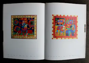 Clemens Briels - Zeefdruk op hout + gesigneerd boek - 2005 kopen? Bied vanaf 125!