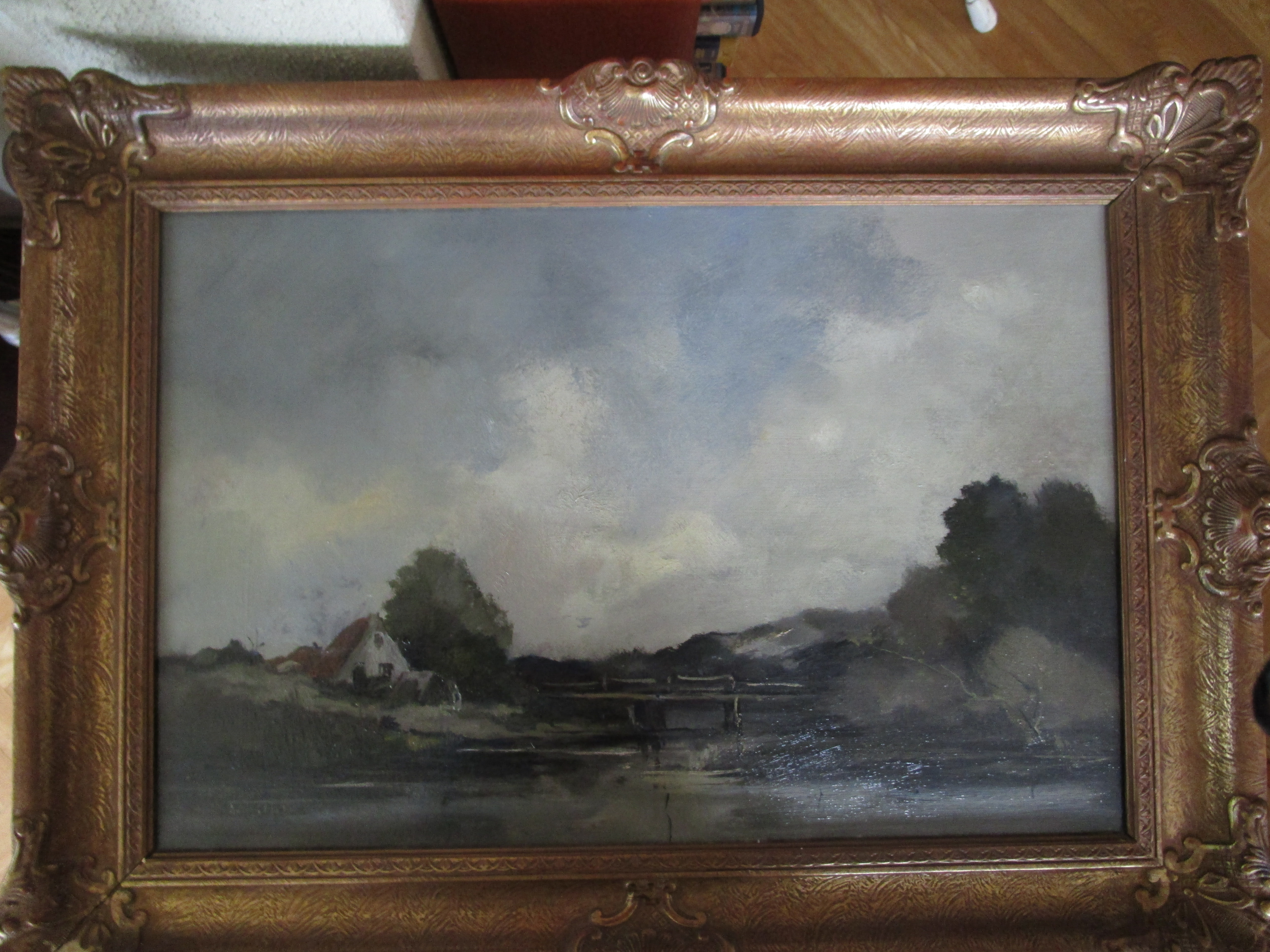 Antoon Markus - Rijn gezicht. verkocht voor € 75!