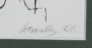 Corneille - Fototypie, Promenade au Pays des Pommes - Ingelijst (inclusief boekje) kopen? Bied vanaf 1!