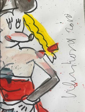 Peter Klashorst - Serie Mickey Mouse kopen? Bied vanaf 1!