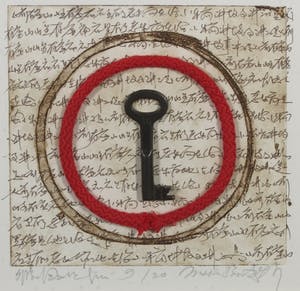 Ma Hui - Gemengde techniek, The Key - Ingelijst kopen? Bied vanaf 60!