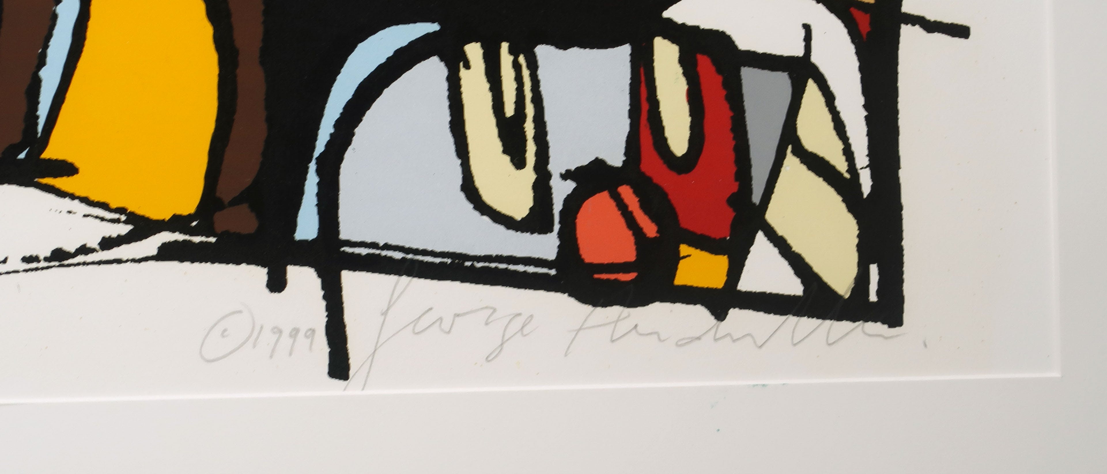 George Heidweiller - Zeefdruk, Zonder titel  kopen? Bied vanaf 1!