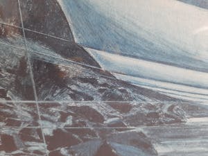 Christo - Over the river - Grote Litho in plexibox - handgesigneerd kopen? Bied vanaf 650!