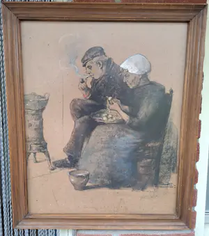 Max Alexander Alandt - huiselijk tafereel kopen? Bied vanaf 40!