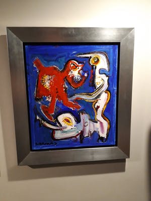 Jan te Wierik - gemengde techniek op papier (op paneel) uit 1991 kopen? Bied vanaf 900!