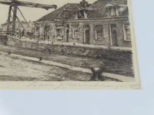 Frans IJserinkhuijsen - Oude Overtoomse Sluis '27 kopen? Bied vanaf 20!