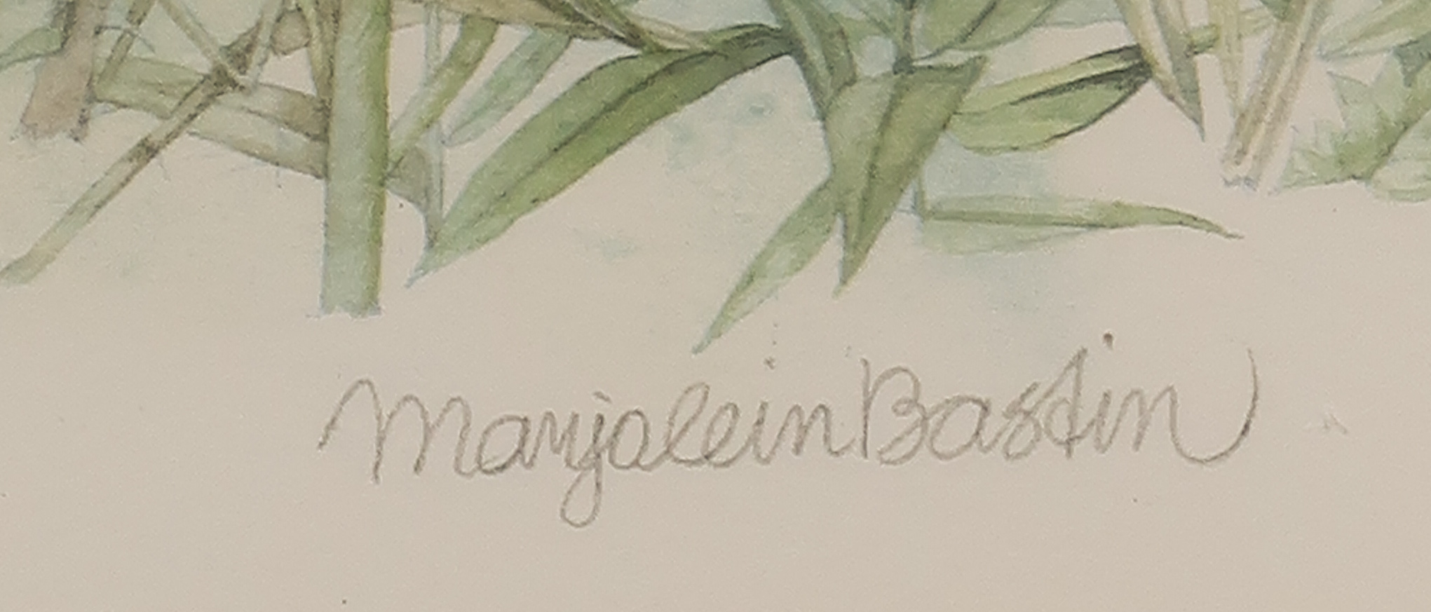 Marjolein Bastin - Offsetdruk, Z.T. Nest met vogeltjes - Ingelijst kopen? Bied vanaf 1!