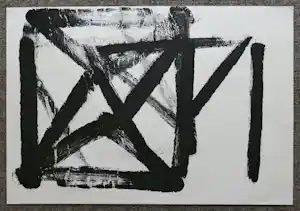 Adine Engelman - Abstracte compositie verkauft für € 90!