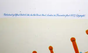 Willy Schermele - Poppenwasdag - ingelijste kleurenlitho uit 1937 -> GRATIS verzending NL kopen? Bied vanaf 50!