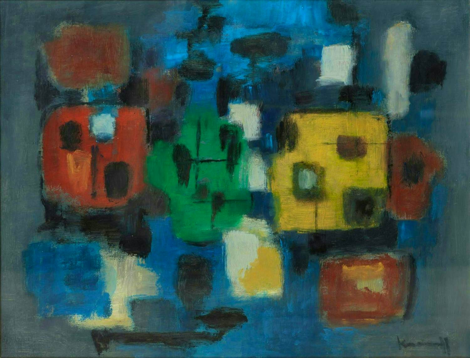 Joop Kropff - Compositie kopen? Bied vanaf 450!