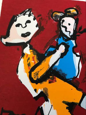 Herman Brood - Moeder en kind - met certificaat kopen? Bied vanaf 225!