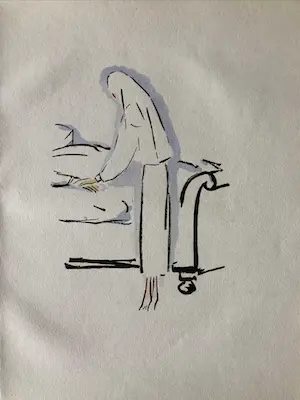 Kees van Dongen - In het ziekenhuis - 1925 kopen? Bied vanaf 165!