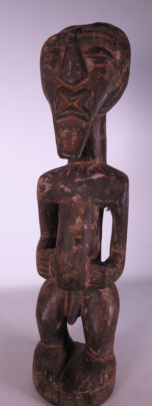 Songye - Voorouderbeeld met baard kopen? Bied vanaf 50!