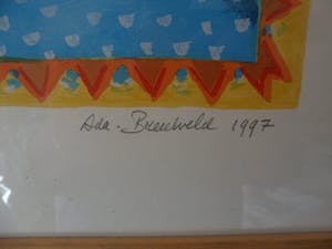 Ada Breedveld - Zeefdruk, Titel, "Come to my ears". kopen? Bied vanaf 70!